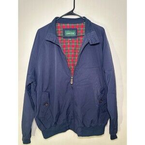 VINTAGE Orvis navy blue bomber jacket SIZE L